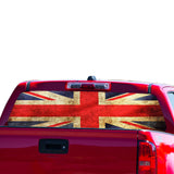 UK Flag Perforated for Chevrolet Colorado decal 2015 - Present