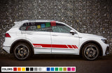 Stickers decals for Volkswagen Tiguan 2010 - Present