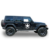 Decal stars Compatible with Jeep Wrangler 2019-Present