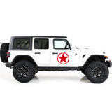 Decal stars Compatible with Jeep JL Wrangler 2019-Present