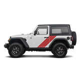 Decal Tyre Tracks Compatible with Jeep Wrangler 2019-Present