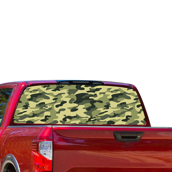 Army Perforated for Nissan Tittan decal 2012 - Present