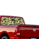 Camouflage Perforated for Dodge Ram decal 2015 - Present