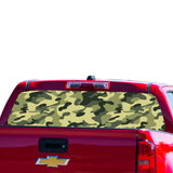 Camouflage Perforated for Chevrolet Colorado decal 2015 - Present