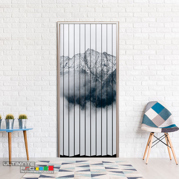 Door Curtain for Decoration Mountains 2 Curtain printed Design
