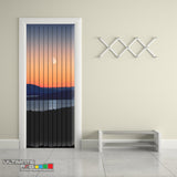 Door Curtain Designs sunrise Curtain printed 