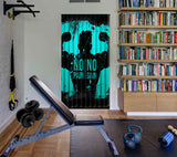 Modern door decoration Gym 18 Door Curtain printed Design hanging