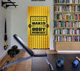 Door Strips Curtains Gym 4 Curtain printed Design