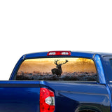 Wild Deer Perforated for Toyota Tundra decal 2007 - Present