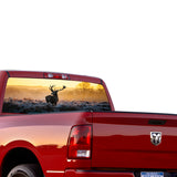 Deer 1 Perforated for Dodge Ram decal 2015 - Present