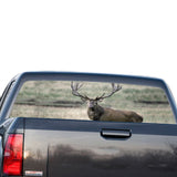 Deer 4 Perforated for GMC Sierra decal 2014 - Present
