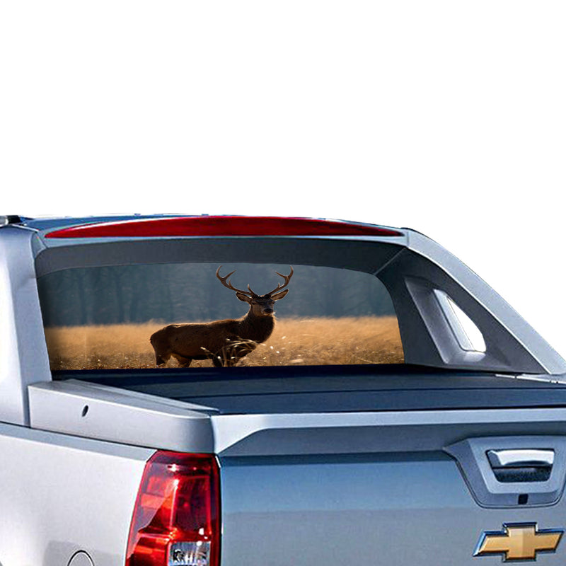 Deer Perforated for Chevrolet Avalanche decal 2015 - Present