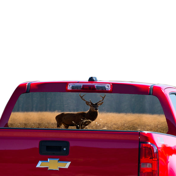 Deer 1 Perforated for Chevrolet Colorado decal 2015 - Present