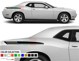 Rear Quarter Panel Stripes Decal Vinyl For Dodge challenger  SRT8 2008 - Present