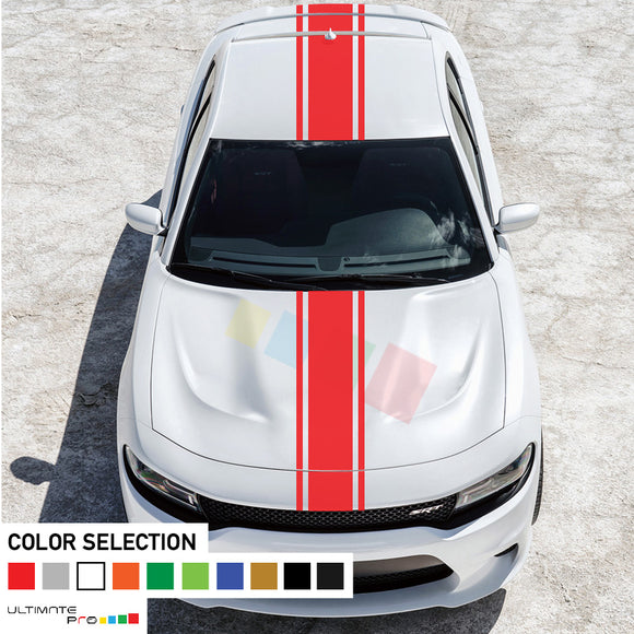 Decal Sticker Full Body Stripe Kit For Dodge Charger SRT 2011 - Present