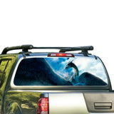 Dragon Perforated for Nissan Frontier decal 2004 - Present