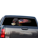 USA Eagle Perforated for GMC Sierra decal 2014 - Present