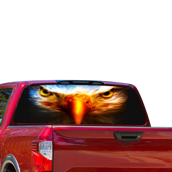 Eagle Eyes Perforated for Nissan Titan decal 2012 - Present