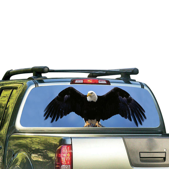 Eagle Perforated for Nissan Frontier decal 2004 - Present