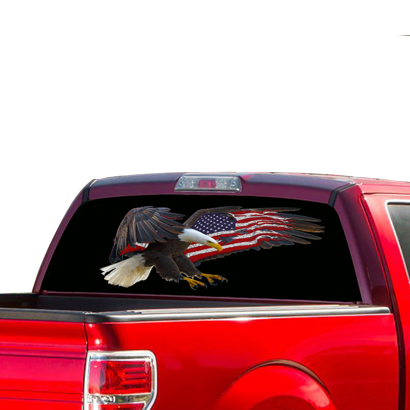 US Eagle Perforated for Ford F150 Decal 2015 - Present