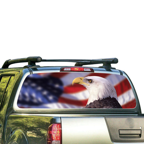 Eagle USA Perforated for Nissan Frontier decal 2004 - Present