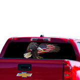 USA Eagle Perforated for Chevrolet Colorado decal 2015 - Present