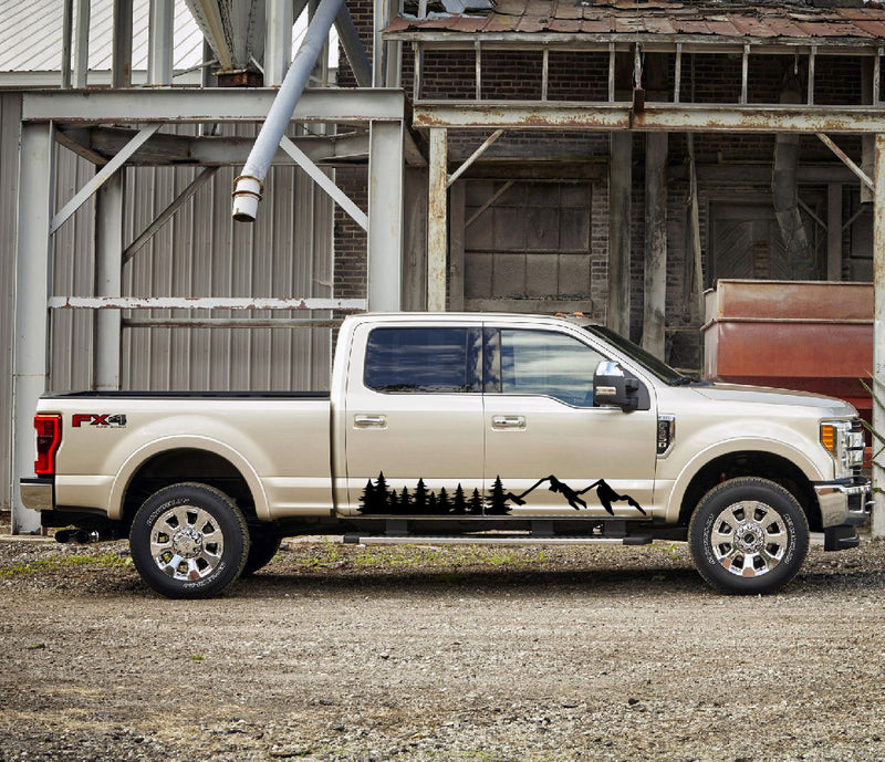 Decal Graphic Vinyl Kit Compatible with Ford F350