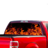 Flames Perforated for Ford F150 Decal 2015 - Present