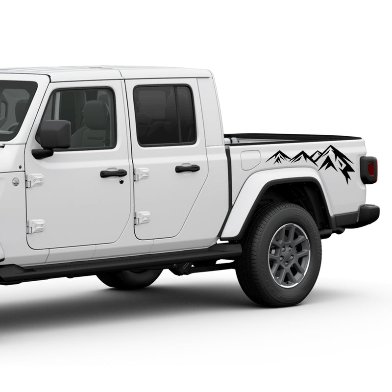 Mountain Vinyl Sticker for Jeep Gladiator