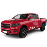 Mountain Doors Graphics Vinyl For Dodge Ram Crew Cab 1500 White / 2019-Present Side Door Sticker