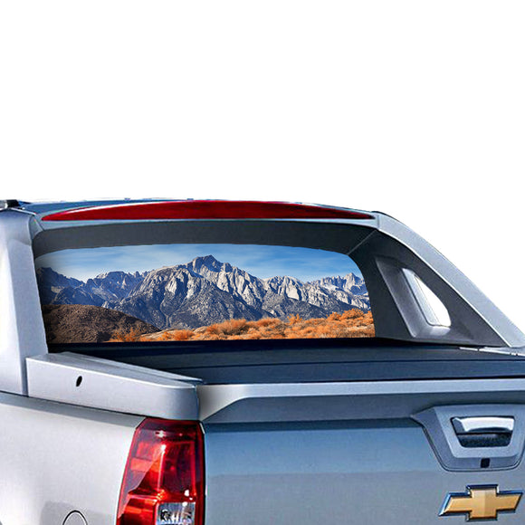 Mountain Perforated for Chevrolet Avalanche decal 2015 - Present
