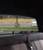 Rear Window Black Skull Perforated for Jeep Wrangler JL, JK decal 2007 - Present