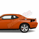 Dodge challenger Decal Hockey Back Vinyl 