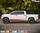 Side Stripes Decal Sticker Graphic Compatible with Toyota Tundra 