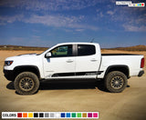 Decals Vinyl Mountain Stripe Kit Compatible with Chevrolet Colorado 