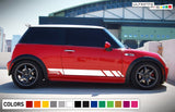 Sticker Decal Side Door Stripe Body Kit for Mini Cooper S Hatch
