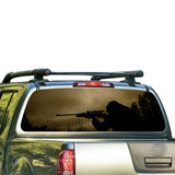 Sniper USA Perforated for Nissan Frontier decal 2004 - Present