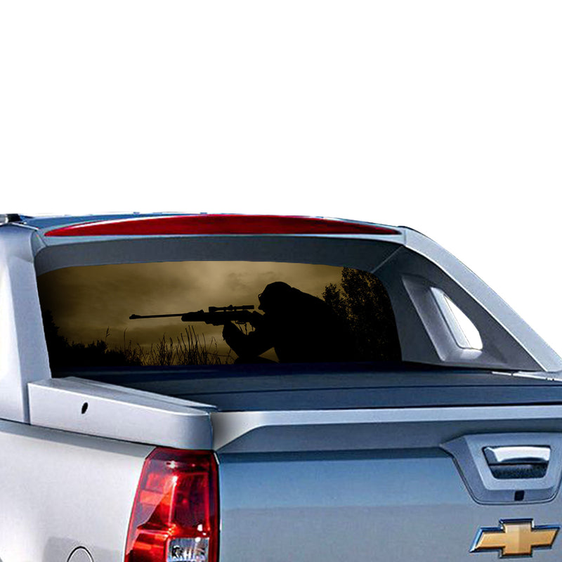 Sniper Perforated for Chevrolet Avalanche decal 2015 - Present