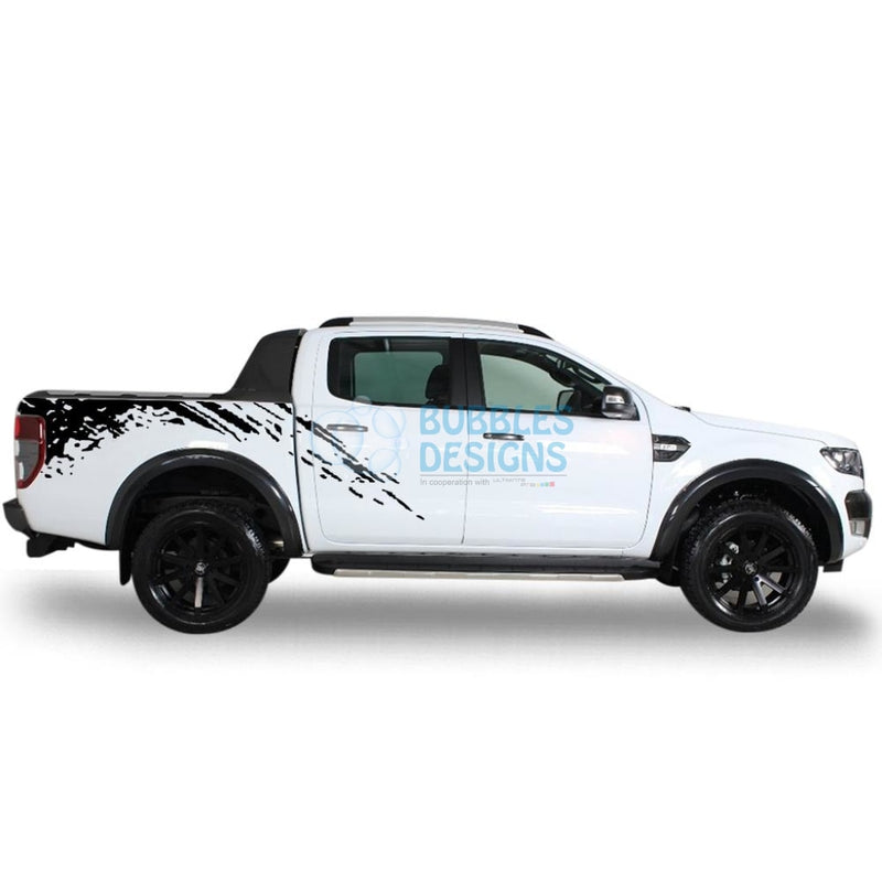 Sticker vinyl Ford Ranger Double Cab 2011 - Present