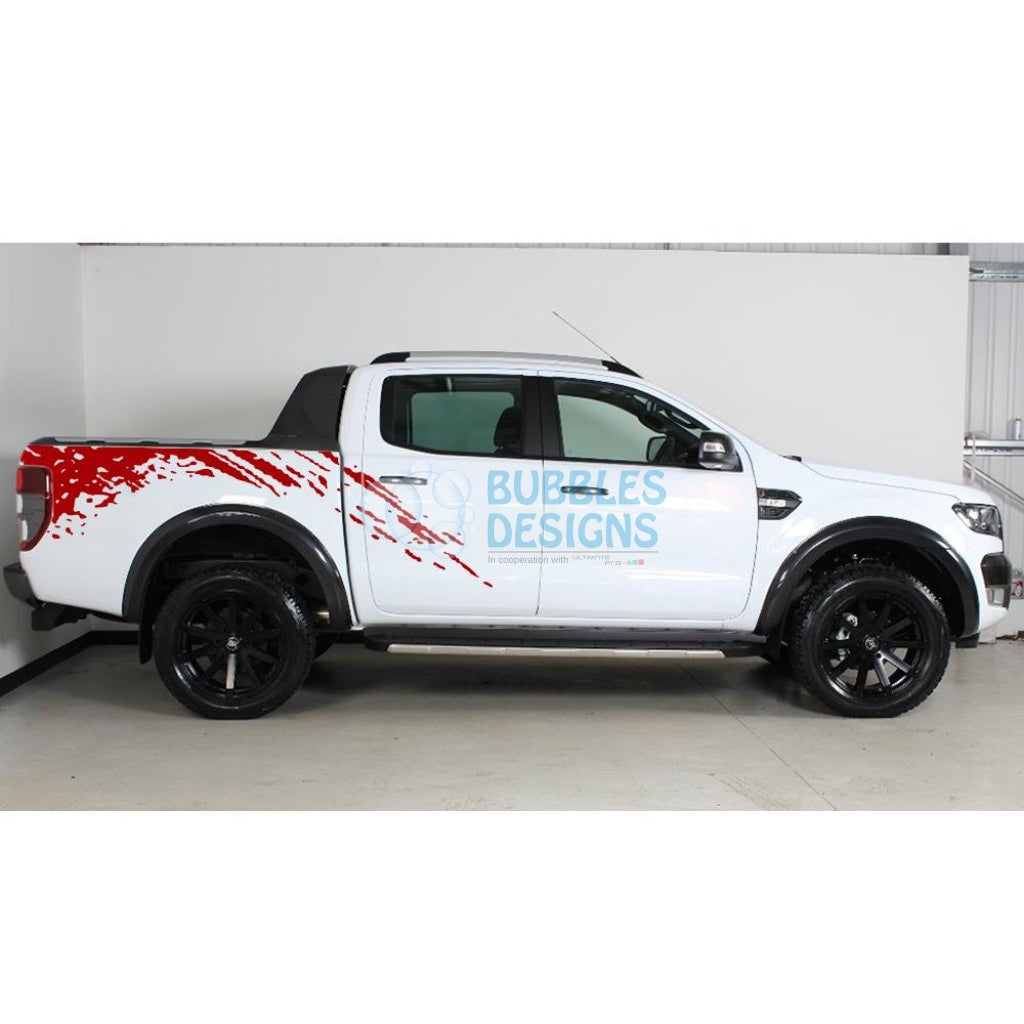 Sticker vinyl Ford Ranger Double Cab 2011 - Present