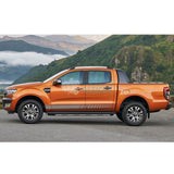 Sticker For Ford Ranger Double Cab 2011 - Present Gray