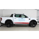 Sticker For Ford Ranger Double Cab 2011 - Present Red