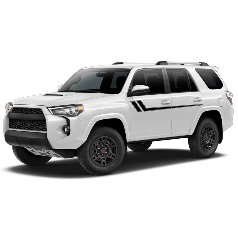 Decal Hockey Sticker Vinyl Side Stripe Kit Compatible with Toyota 4Runner 2009-Present