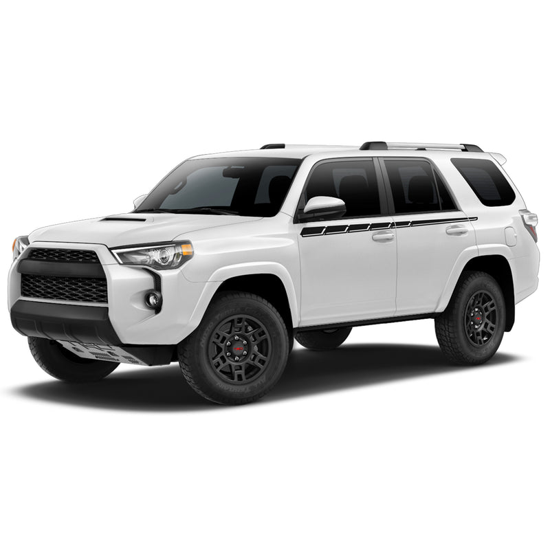Line Decal Sticker Vinyl Side Stripe Kit Compatible with Toyota 4Runner 2009-Present