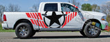 Side Door Big Star Decal Sticker Graphic Dodge Ram 2009 - Present